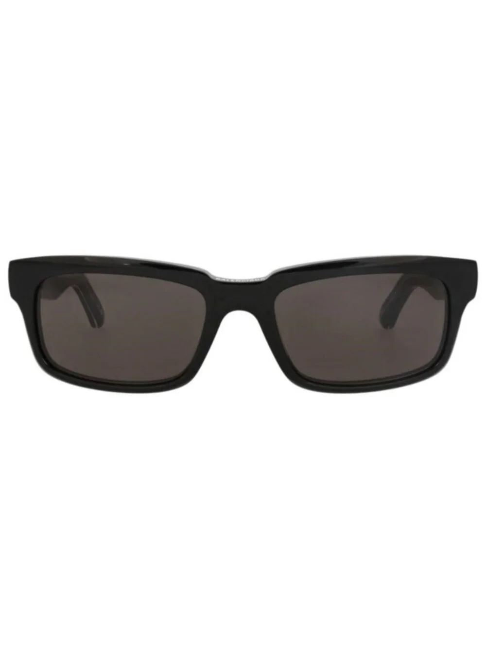 New Balenciaga Mens Square/Rectangle Black Black Grey Fashion Designer Sunglasse